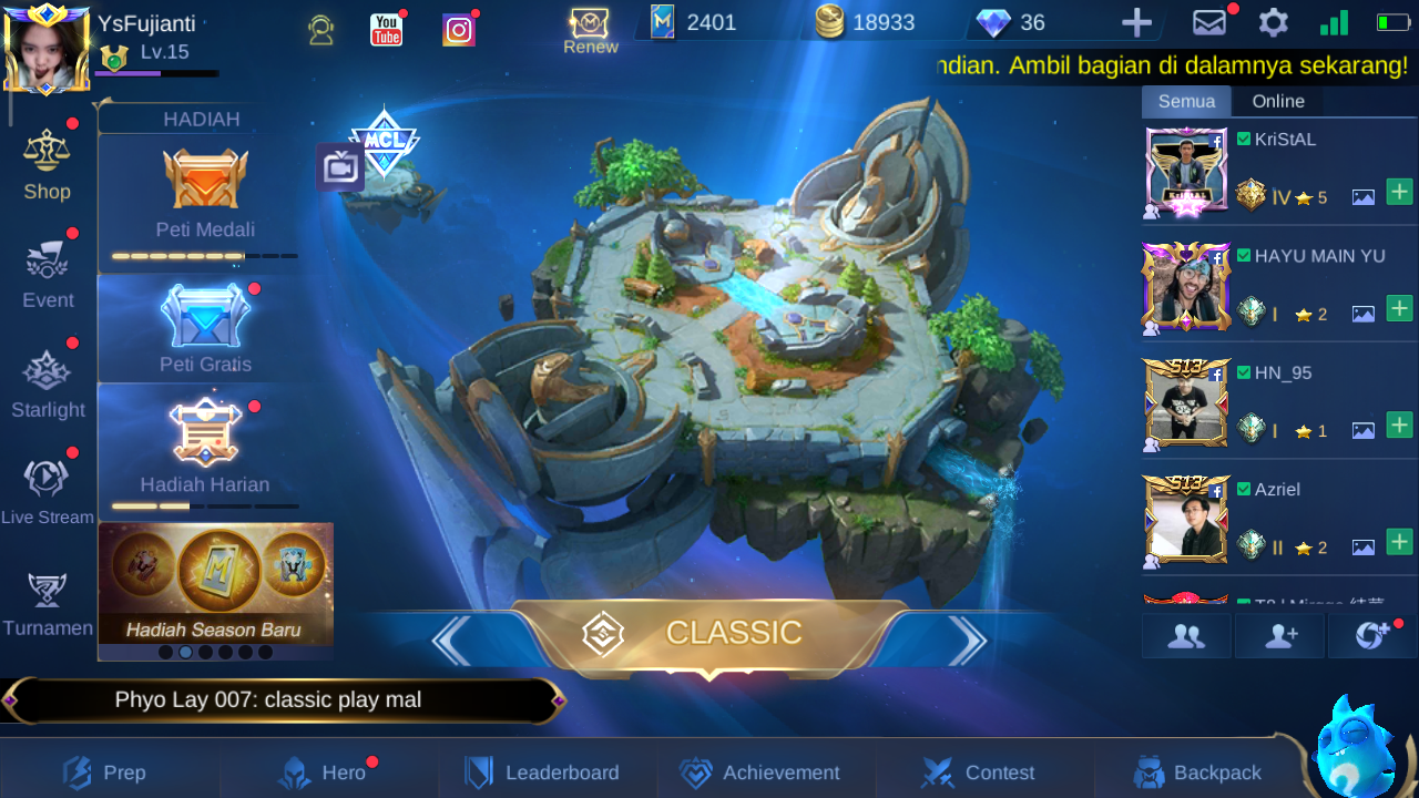 √Download APK Mobile Legend V. 2.0 Lengkap Dengan Cara Instal