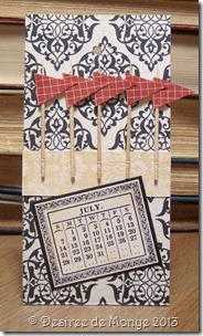 Susan's calendar July