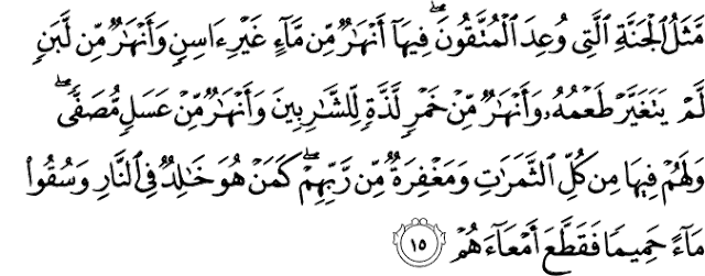 Surat Muhammad ayat 15