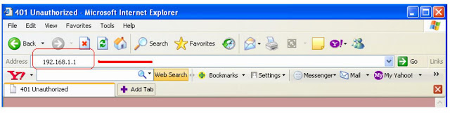 Internet explorer settings