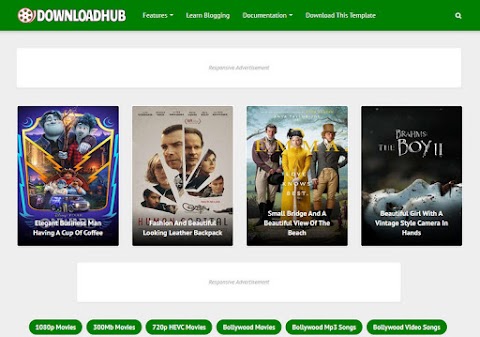 Download Hub šablona pro Blogger