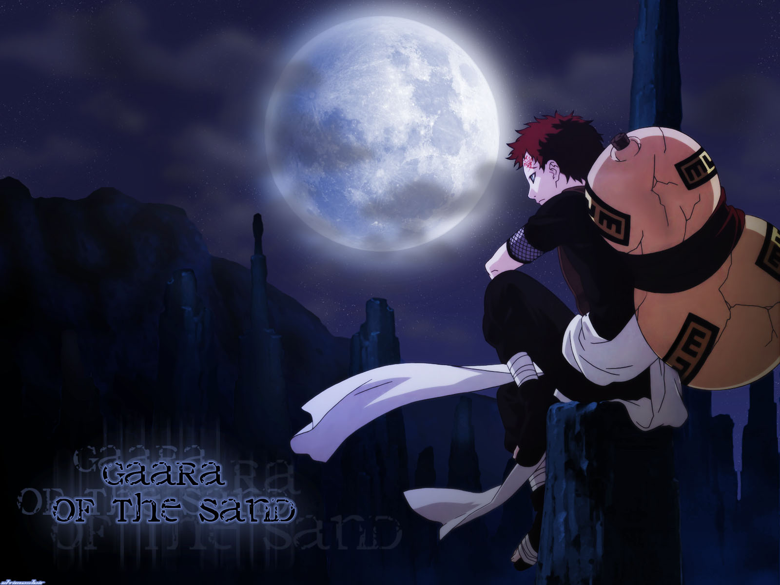 Gaara Shippuden Love Story  wallpapers