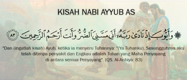 Kisah Nabi Ayub As - Sabar Menghadapi Ujian Allah SWT 