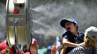 Un mapa confirma el 'infierno' climático que padece Australia