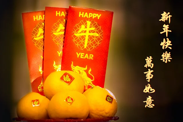 Happy Chinese New Year - Year of the Ox greeting #niuyear