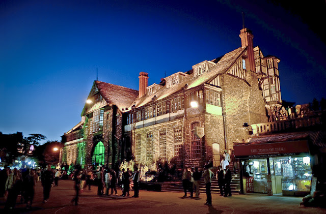 Shimla Town Hall !!!This is one  of the beautiful buildings in Shimla and right in the middle of Mall Road... I love Shimla so much and really excited that I will there on this Saturday (1st Oct 2011)... Hope to collect lot of new memories this time !!!