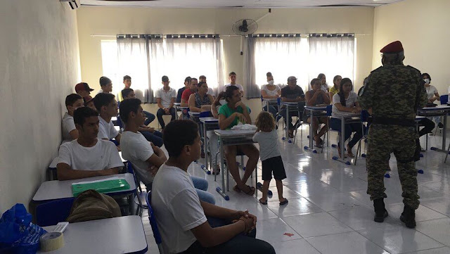 Grupamento pré-militar GPAM inicia educação ambiental e militar para adolescentes de Campo Grande