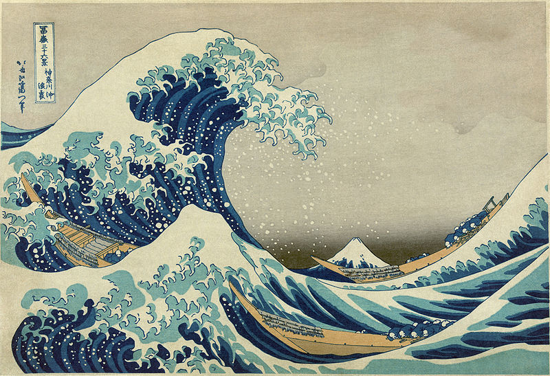 hokusai katsushika wave