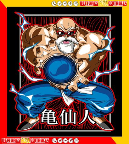 Maestro Roshi Modificado y editable