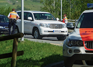 Polizeikotrolle 2011 in Balzers