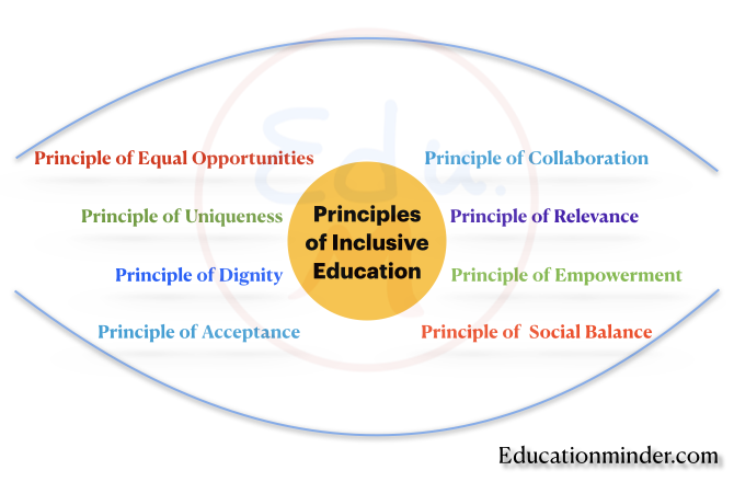 What are the principles of inclusive education