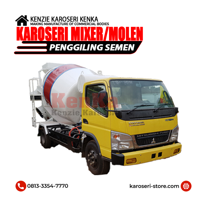 Harga Pembuatan Karoseri Mixer - Molen - Concrete