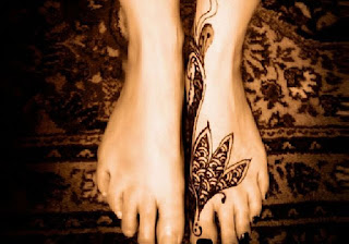 Henna Foot Tattoos