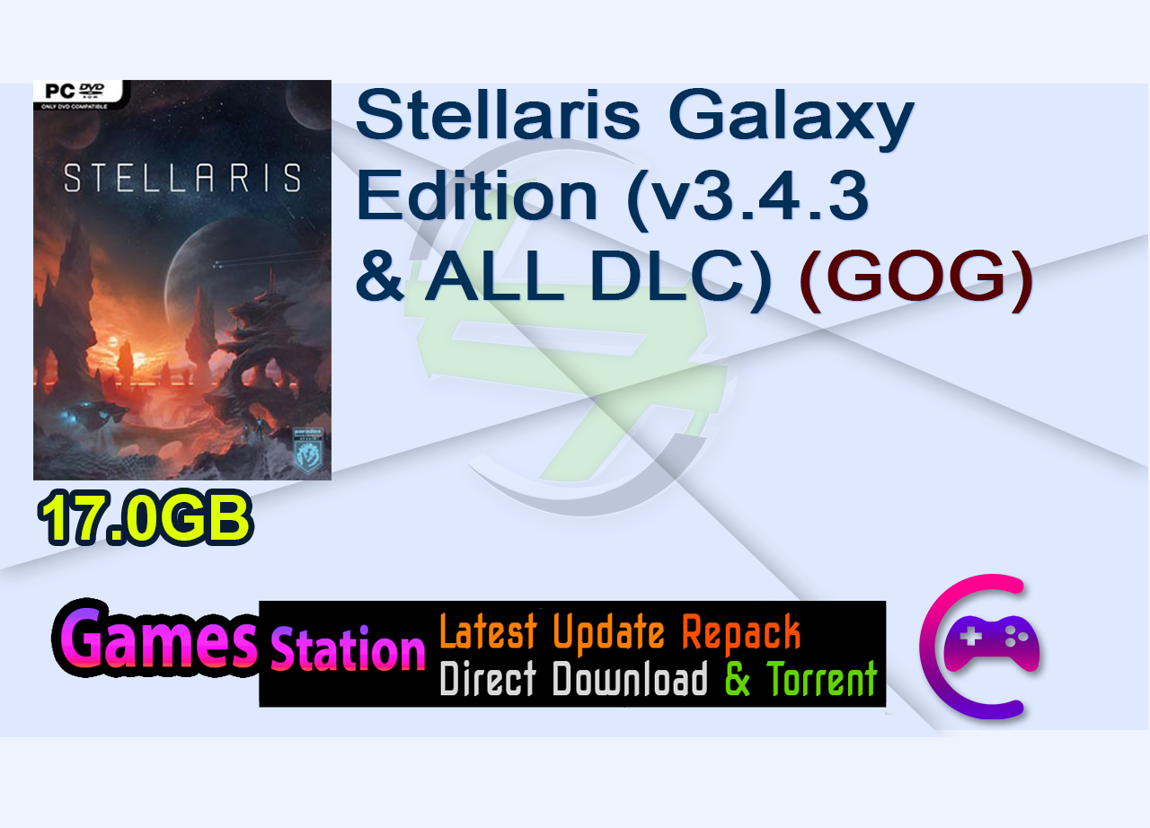 Stellaris Galaxy Edition (v3.4.3 & ALL DLC) (GOG)