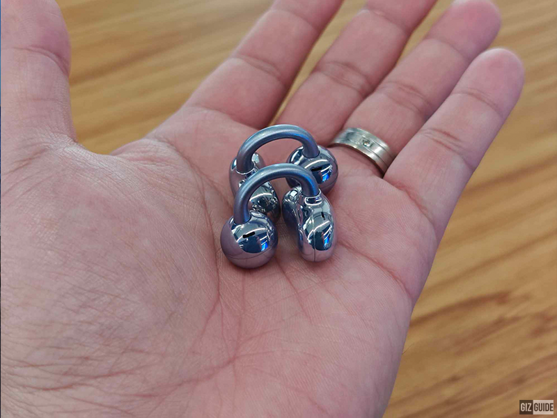 The tiny cute earrings!