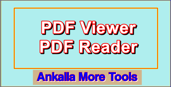 Online PDF Viewer PDF Reader