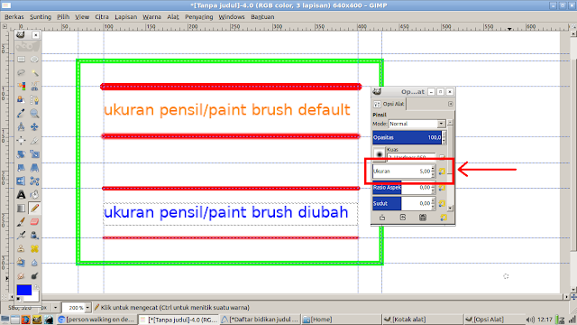 Pic 2. ubah angka yang tertera pada kotak merah di Opsi Alat.