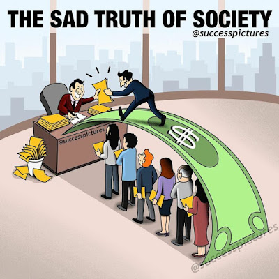 
The sad truth of society
