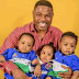 Yinka Ayefele’s triplets mark first birthday (photos)