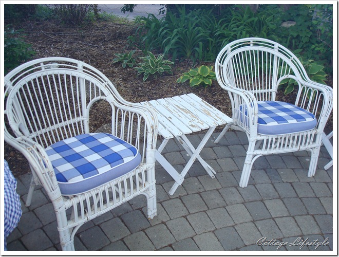 wicker chairs