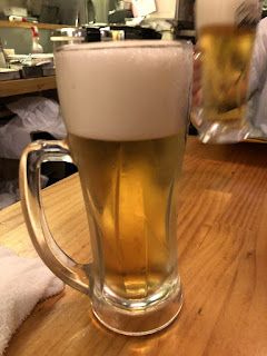 自由が丘のたいよう食堂の生ビールが250円