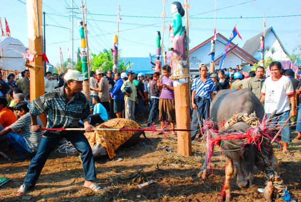 Tiwah Traditional Ceremony Central Kalimantan  Indonesia