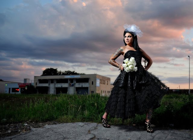Planning a Goth Wedding and Black Gothic Wedding Dresses
