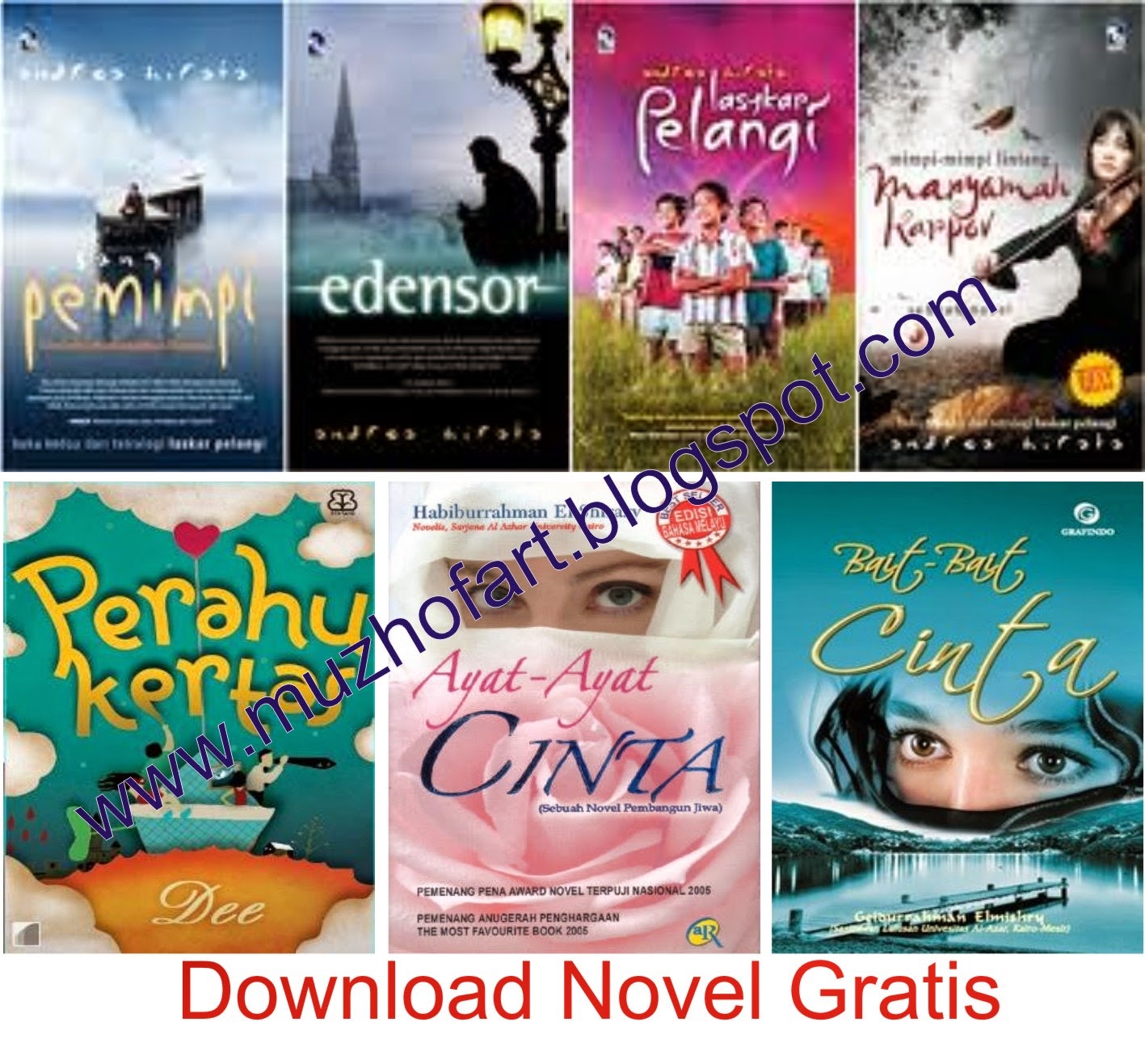 Kumpulan Novel Indonesia Lengkap - Sanggar Kata - Gudang 