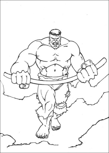 Download Hulk - Avengers Coloring Pages >> Disney Coloring Pages