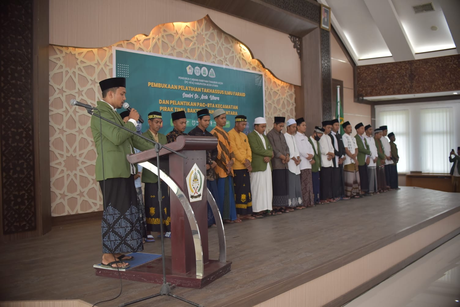 Tgk Abdullah Hasbullah Resmi Buka Pelatihan Takhasus Ilmu Faraid Bagi Santri Se-Aceh Utara