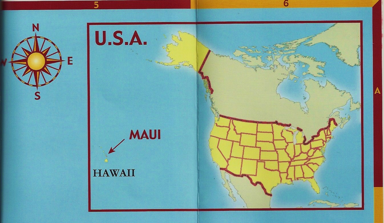 Usa Map Hawaii Located