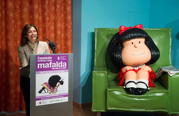 Exposición 'Mafalda, una niña de 50 años' en el Espacio Cultural MIRA de Pozuelo