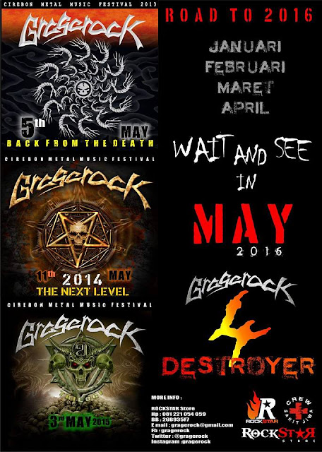 GRAGEROCK Event metal music festival Cirebon