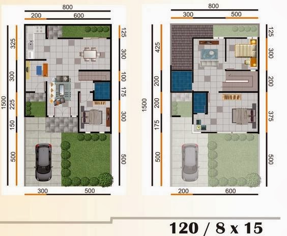 Desain Rumah  Minimalis  Terbaru Type  120  Blog Koleksi 