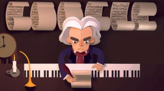 Google Doodle Edisi Beethoven