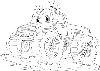 Blaze and the monster machines coloring pages