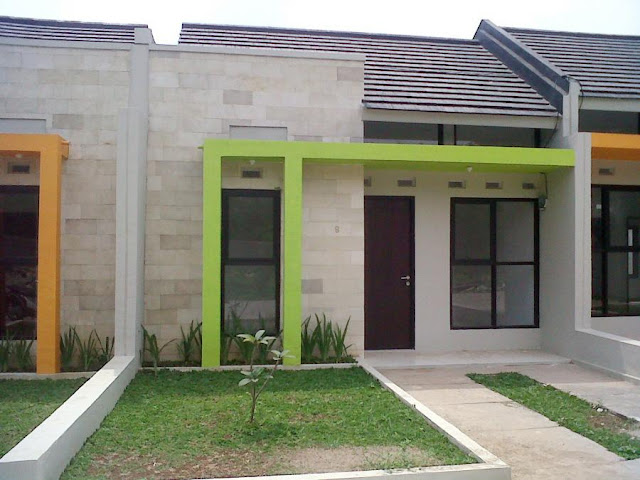 Teras Rumah Minimalis Batu Alam