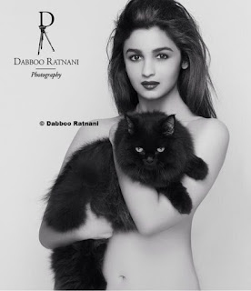 Alia Bhatt appearing in 2014 Dabboo Ratnani Calendar