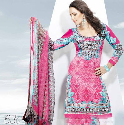 Salwar Kameez Dupatta Dress Design Patterns for Girls 2011