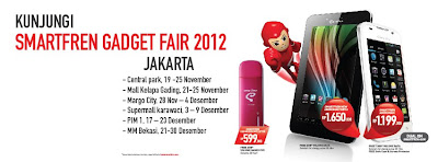 Smartfren Gadget Fair 2013 November - Desember