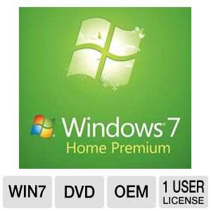 Windows 7 Home Premium 64 Bit System Builder 1pk [Old Version]