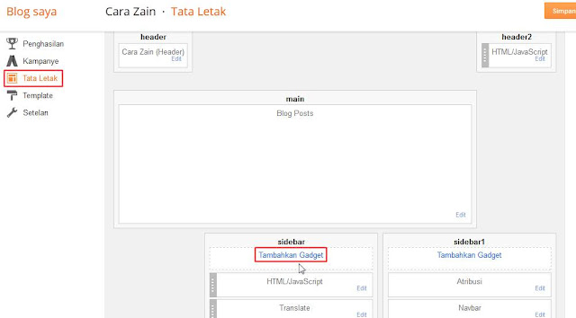 Cara Memasang Widget Jam Dan Kalender Di Blog Terbaru