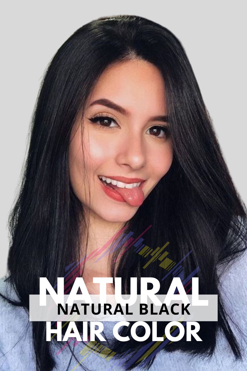 Natural Hair Color Natural Black