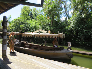 Amazon Annie Jungle Cruise Boat In Station Magic Kingdom Walt Disney World