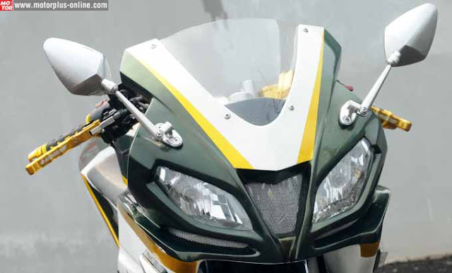 Modifikasi Yamaha Byson Full Fairing