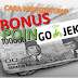 Cara menghitung bonus driver gojek 2018