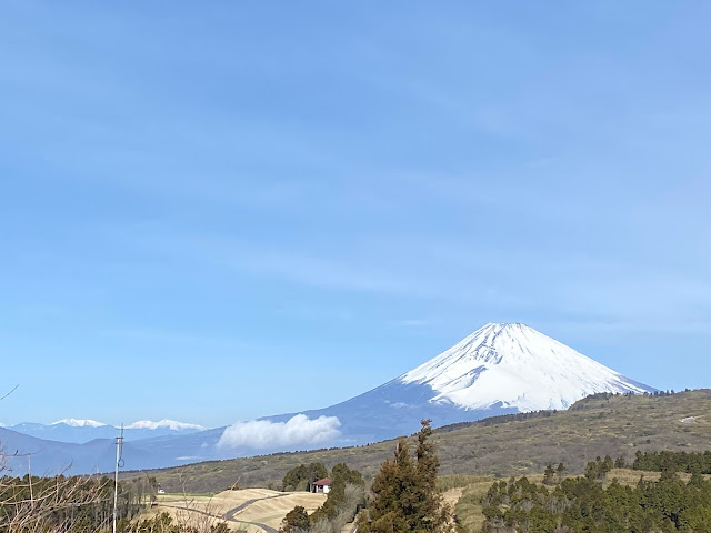 Fuji from Hakone