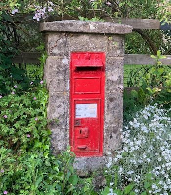 Victorian Wall Letter Box of 1857