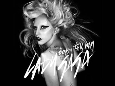 lady gaga born this way album cover back. hair Born This Way cover album