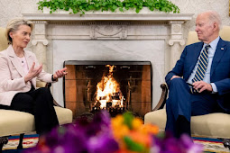 Joe Biden dan Ursula von der Leyen Bahas Rencana Subsidi Iklim AS
